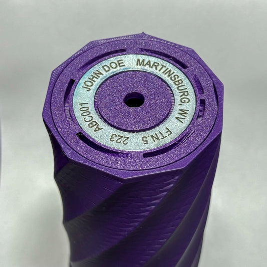 Large Washer (1-1/8x1-3/4) - FTN NFA Engraved