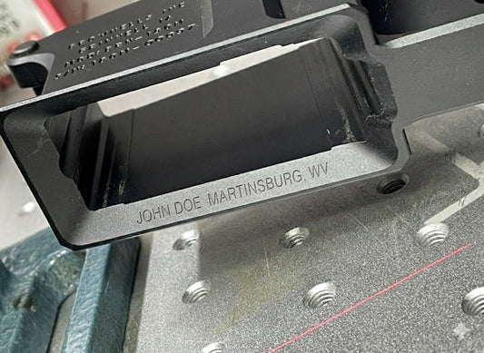 (COMING SOON) Mail-In Receiver Engraving